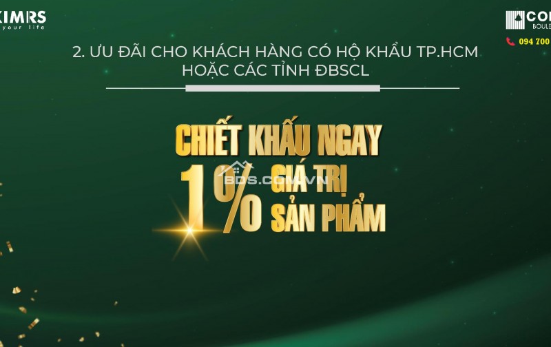 Conic Boulevard - Căn hộ TP.HCM lần đầu tiên có thanh khoản tốt chỉ 25% nhận nhà ở ngay
